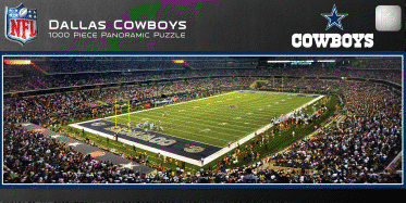 MasterPieces NFL Panoramics 1000 Puzzles Collection - Dallas Cowboys NFL Panoramics 1000 Piece Jigsaw Puzzle