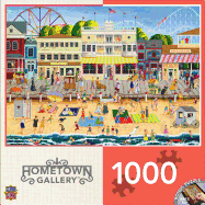 MasterPieces Hometown Gallery 1000 Puzzles Collection - On The Boardwalk 1000 Piece Jigsaw Puzzle