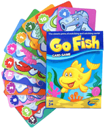 Continuum Games Go Fish Classic Card Game Fun for Children Age 3 and Up, Blue