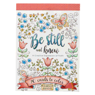 Be Still and Know | 20 Inspirational and Exquisitely Designed Cards To Color | Expressions of Faith to Inspire Creativity and Relaxation | Stationery Postcard Size, 6.5 x 4.75