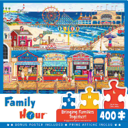 MasterPieces Family Hour 400 Puzzles Collection - Ocean Park 400 Piece Jigsaw Puzzle