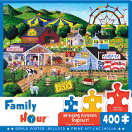MasterPieces Family Hour 400 Puzzles Collection - Summer Carnival 400 Piece Jigsaw Puzzle
