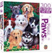 MasterPieces Playful Paws 300 Puzzles Collection - Fluffy Fuzzballs 300 Piece Jigsaw Puzzle