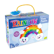 Peaceable Kingdom Shimmery Rainbow Floor Puzzle - 35 Pieces