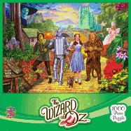 MasterPieces Wizard of Oz 1000pc Puzzles Collection - Off to See The Wizard 1000 Piece Jigsaw Puzzle