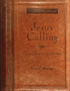 [By Sarah Young] Jesus Calling (Large Print Leathersoft): Enjoying Peace in His Presence (with Full Scriptures) [ Imitation Leather ] Best selling book for-|Christian Devotionals (Books)|