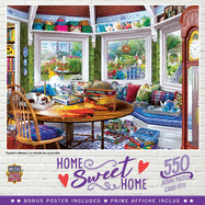 Masterpieces 550 Piece Jigsaw Puzzle for Adults and Family - Puzzler's Retreat - 18'x24'