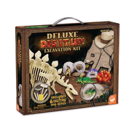 MindWare Dig It Up! Deluxe Excavation Kit - Ages 4+ - Includes Excavation Tools to Dig Out 8 Treasures