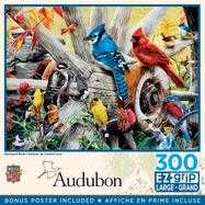 MasterPieces Audubon - Backyard Birds 300pc Ezgrip Puzzle