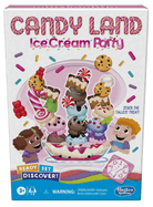 Hasbro Gaming Candy Land Ice Cream Party Preschool Game for 2-4 Players, Games for Preschoolers, Ages 3 and Up